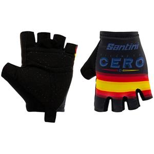 Santini La Vuelta KM CERO 2019 Handschuhe, für Herren, 
