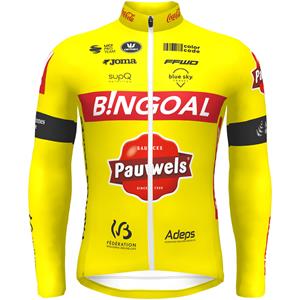 Vermarc BINGOAL PAUWELS SAUCES WB 2022 fietsshirt met lange mouwen, voor heren,