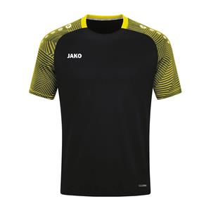 Jako T-Shirt Performance schwarz/gelb Größe M
