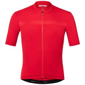 Castelli Classifica fietsshirt korte mouwen rood heren, L