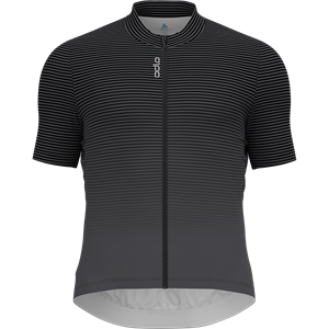 Odlo Zeroweight - Radtrikot - Herren Black / Odlo Graphite Grey L