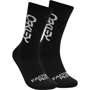 Oakley Factory Pilot MTB Socks - Socken Blackout M