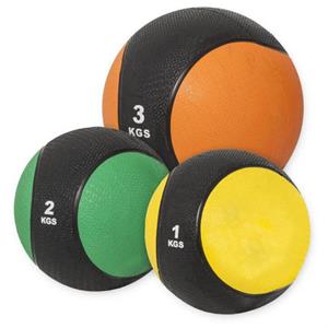 Gorilla Sports Medicineballen Set - 6 Kg - 1, 2 & 3 Kg