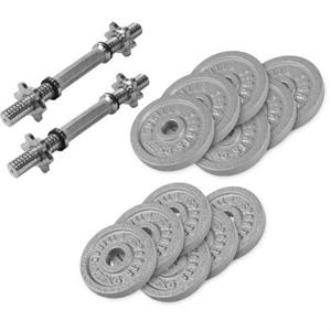 Gorilla Sports Dumbellset - Halterset - Gietijzer - 27.5 Kg