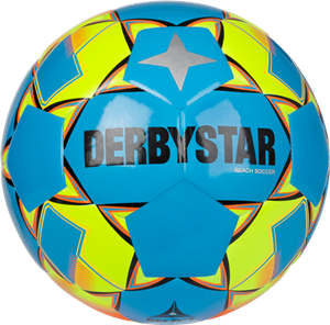 DerbyStar Beach Soccer Blauw geel oranje