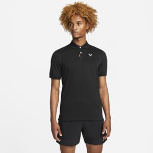 Nike The  Polo Rafa Polo met aansluitende pasvorm voor heren - Zwart