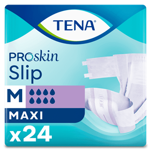 TENA Slip Maxi, Inkontinenzslip, Größe M, 24 Stück