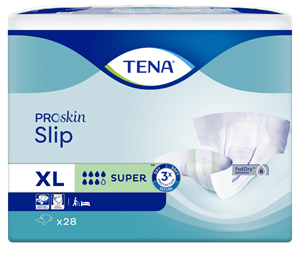 TENA Slip Super, Inkontinenzslip, Größe XL, 28 Stück