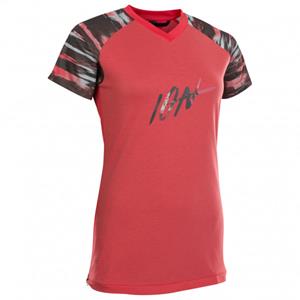ION Women's Tee S/S Scrub AMP - Fietsshirt, rood/roze