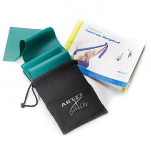 Artzt Vitality Latexfree 2.5 m with Storage Bag - Fitnessband, groen