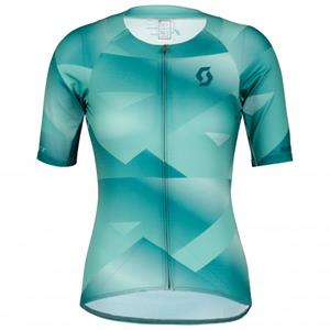 Scott Women's RC Premium Climber S/S - Fietsshirt, turkoois