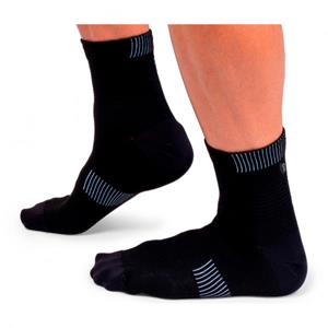 On Ultralight Mid Sock - Hardloopsokken, zwart/oranje