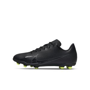 Nike Jr. Mercurial Vapor 15 Club FG/MG Voetbalschoenen voor kleuters/kids (meerdere ondergronden) - Zwart