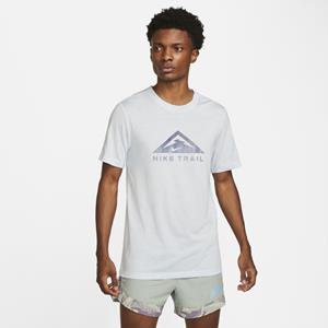 Nike Dri-FIT Trail Running Shirt blau/grau Größe S