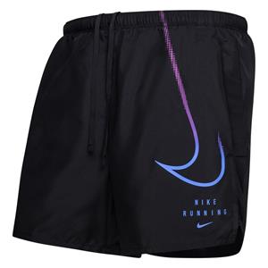 Nike Dri-FIT Run Challenger Division Short schwarz/blau Größe S
