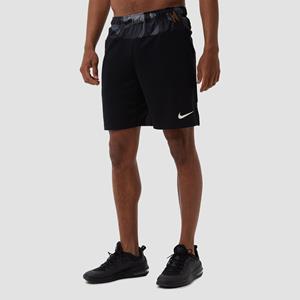 Nike Dri-FIT Knit 6.0 Camo Short schwarz/grau Größe XL