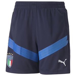PUMA FIGC Italien Trainingsshorts Kinder peacoat/ignite blue