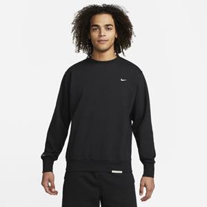Nike Dri-FIT Standard Issue Basketbalshirt met ronde hals voor heren - Zwart
