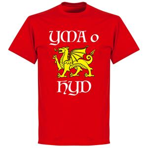 Retake Wales Yma O Hyd T-Shirt - Rood - Kinderen