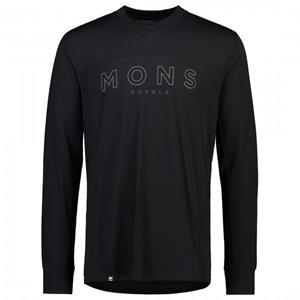 Mons Royale Redwood Enduro VLS - Fietsshirt, zwart