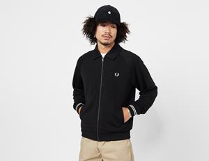 fredperry Fred Perry - Pique Texture Track Black - Jacken