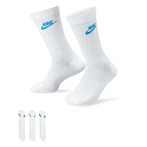 Nike 3-Pack Futura Essential Socks - Weiss, Weiss