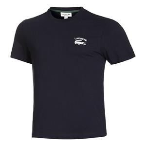 Lacoste Herren Lacoste T-Shirt aus Baumwolljersey - Navy Blau 