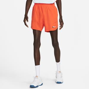 Nike Court Dri-FIT ADV Slam Tennisshorts voor heren (18 cm) - Oranje