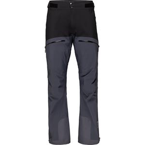 Norrona Trollveggen Gore-Tex Pro Light Pants - Regenhose - Herren Caviar / Cool Black L