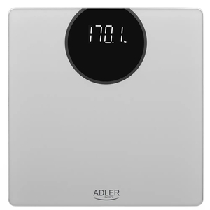 Adler Personenweegschaal Met LED Display AD 8175 - Zilver