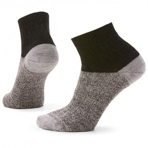 Smartwool - Women's Everyday Cable Ankle Boot - Multifunctionele sokken, grijs