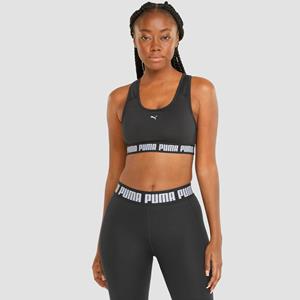 Puma strong medium-impact sportbh zwart dames dames
