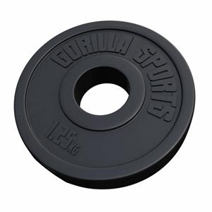 Gorilla Sports Gewichtsschijf - Olympisch - Halterschijf - 1.25 Kg - Kunststof -