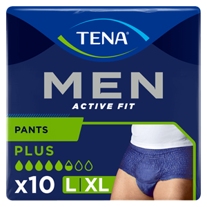 TENA Men Active Fit Plus - L/XL - 10 Stuks
