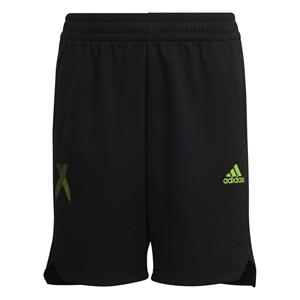 Adidas Trainingsshorts X - Zwart/Groen Kinderen