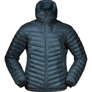 Bergans Senja Down Light Jacket With Hood (Maat - S, Kleur - Orion Blue/Smoke Blue)