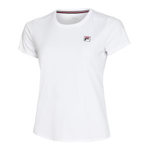 Fila Leonie T-shirt Damen Weiß - S