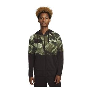 Nike Dri-FIT Fleece Camo Jacket braun/grün Größe L