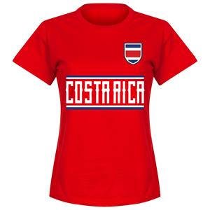Retake Costa Rica Team T-Shirt - Rood - Dames