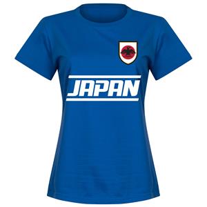 Retake Japan Team T-Shirt - Blauw - Dames - 10