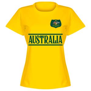 Retake Australië Team T-Shirt - Geel - Dames - 10