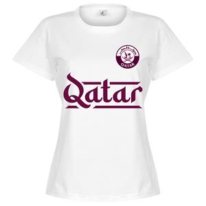 Retake Qatar Team T-Shirt - Wit - Dames - 10