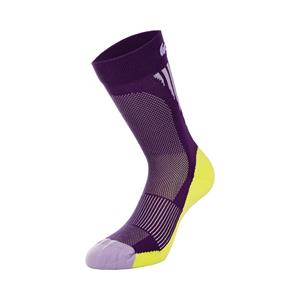 Lacoste Unisex Lacoste Sport Socken - Lila / Schwarz / Gelb / Lila 