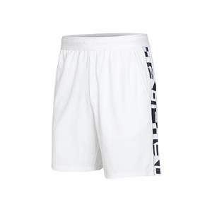 Lacoste Herren Tennis-Shorts Lacoste Sport mit Kontrast-Aufdruck - Weiß 