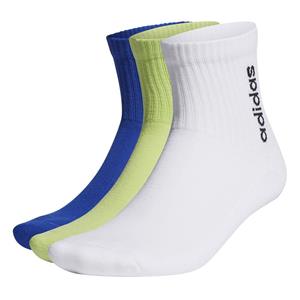 adidas Socken Half Cushioned Quarter - Blau/Weiß/Gelb