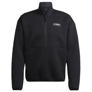 Adidas Shirt Fleece Terrex Half Zip - Zwart
