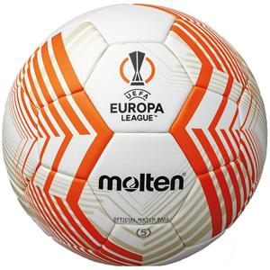 Molten Europa League Spielball 2022/2023 weiss/orange Größe 5