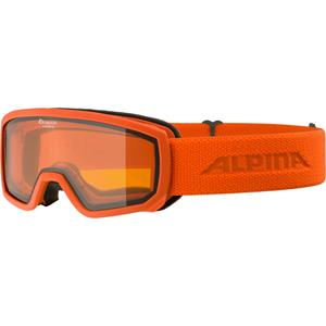 Alpina Scarabeo Junior Skibrille DH Farbe: 141 pumpkin matt, Scheibe: orange S2))