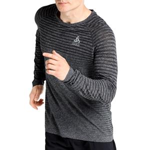 Odlo Essential Seamless - Long Sleeve Running T-shirt - Herren Grey Melange M