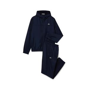 Lacoste Herren Lacoste Sport Trainingsanzug mit Colourblock - Navy Blau 